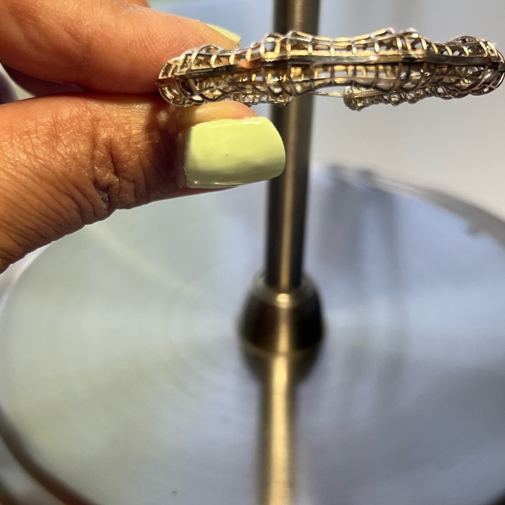 Silver Hoop Earrings - Picture 11 of 11